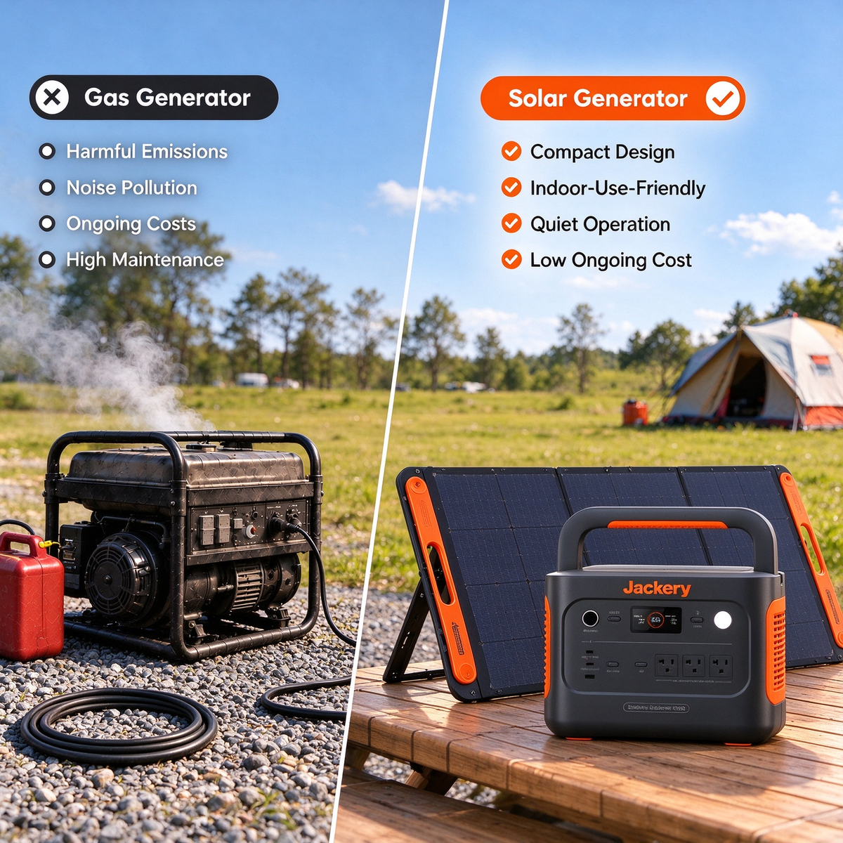 1070Wh Solar Generator Kit + FREE 200W Solar Panel (Limited BOGO)