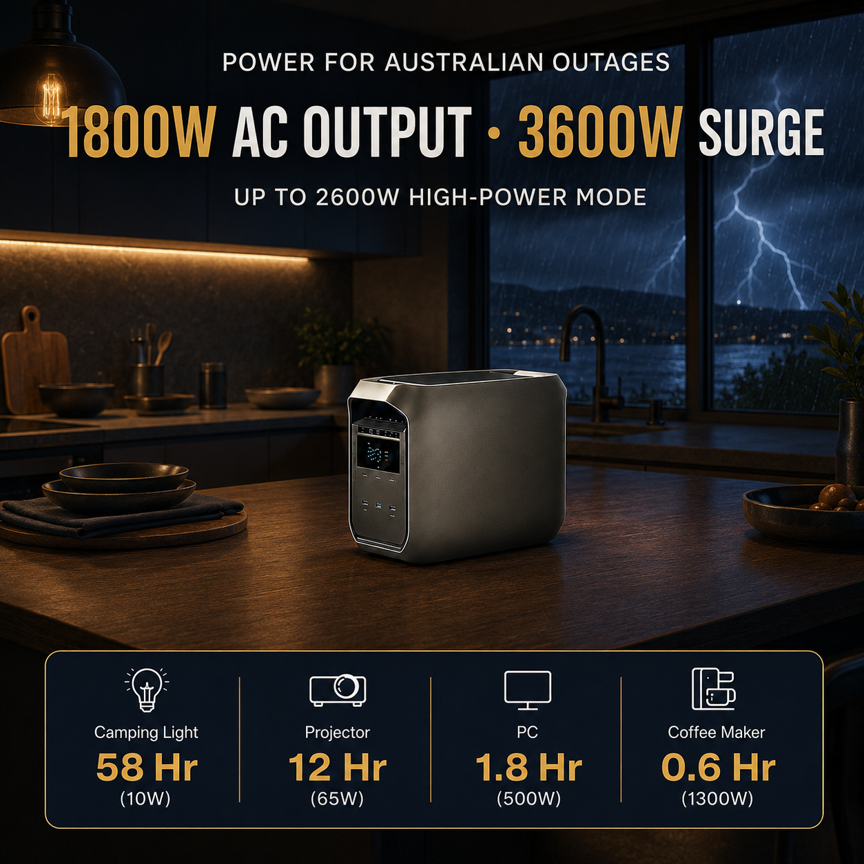 Large Capacity + Fast Charging = Endless Power, Anywhere, Anytime